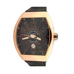 Franck Muller Vanguard Solid Rose Gold Automatic Watch