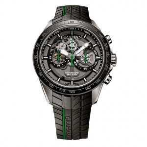 Graham Silverstone RS Skeleton Green Limited Edition Watch