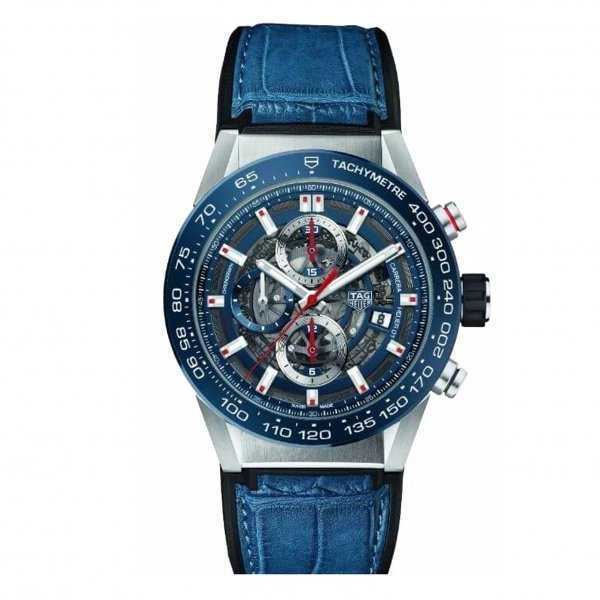 TAG Heuer Automatic Carrera Calibre Heuer 01 Blue Watch