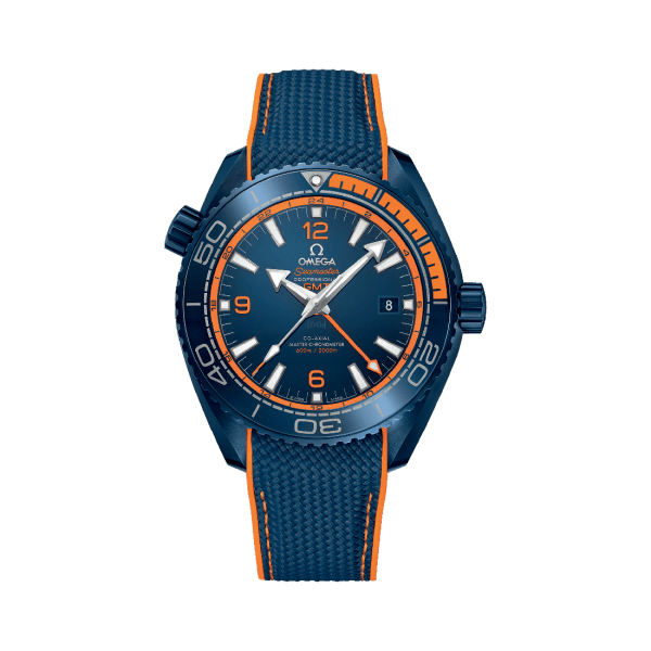 Omega Seamaster Planet Ocean 600M Co-Axial Master Chronometer GMT Big Blue Watch