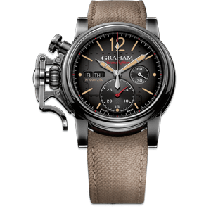 Graham Chronofighter Vintage Aircraft Black Dial Limited Edition Watch