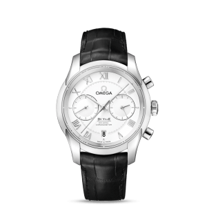 Omega De Ville Co-Axial Chronograph Black Dial Watch