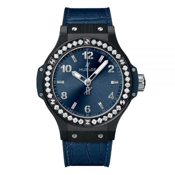 Hublot Big Bang Ceramic Blue Diamonds Watch