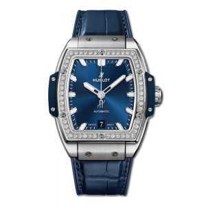 Hublot Spirit of Big Bang Titanium Blue Diamonds Watch