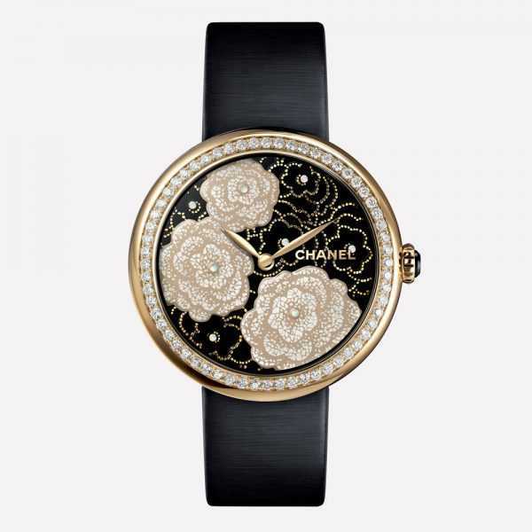 Chanel Mademoiselle Prive Camellia Watch