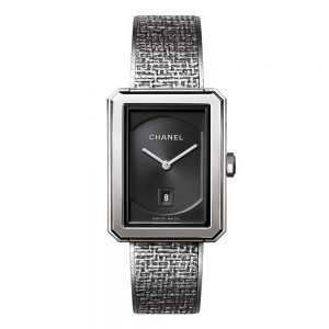 Chanel Boy-Friend Tweed Medium Watch