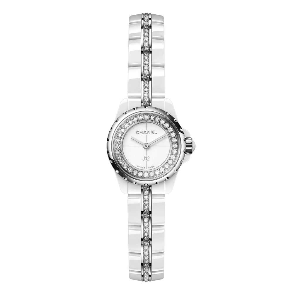 Chanel J12 XS White Watch H5238 for $11,560 • Black Tag Watches