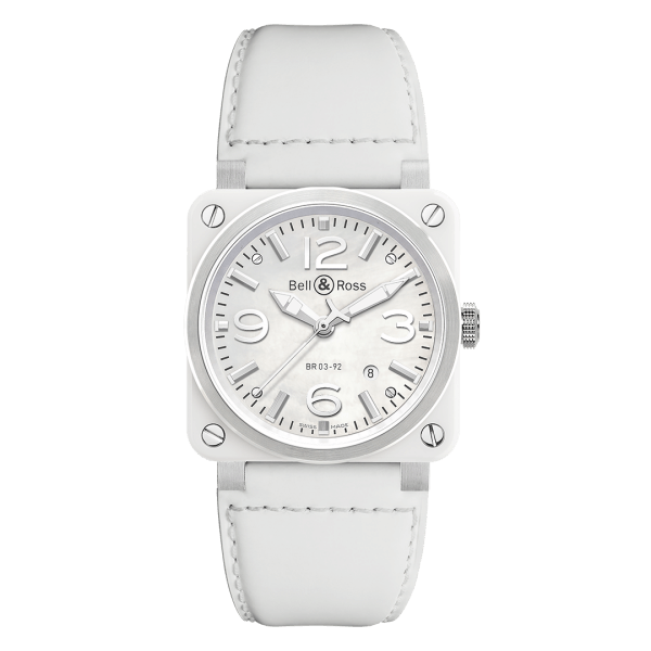 Bell & Ross BR 03-92 White Ceramic Watch