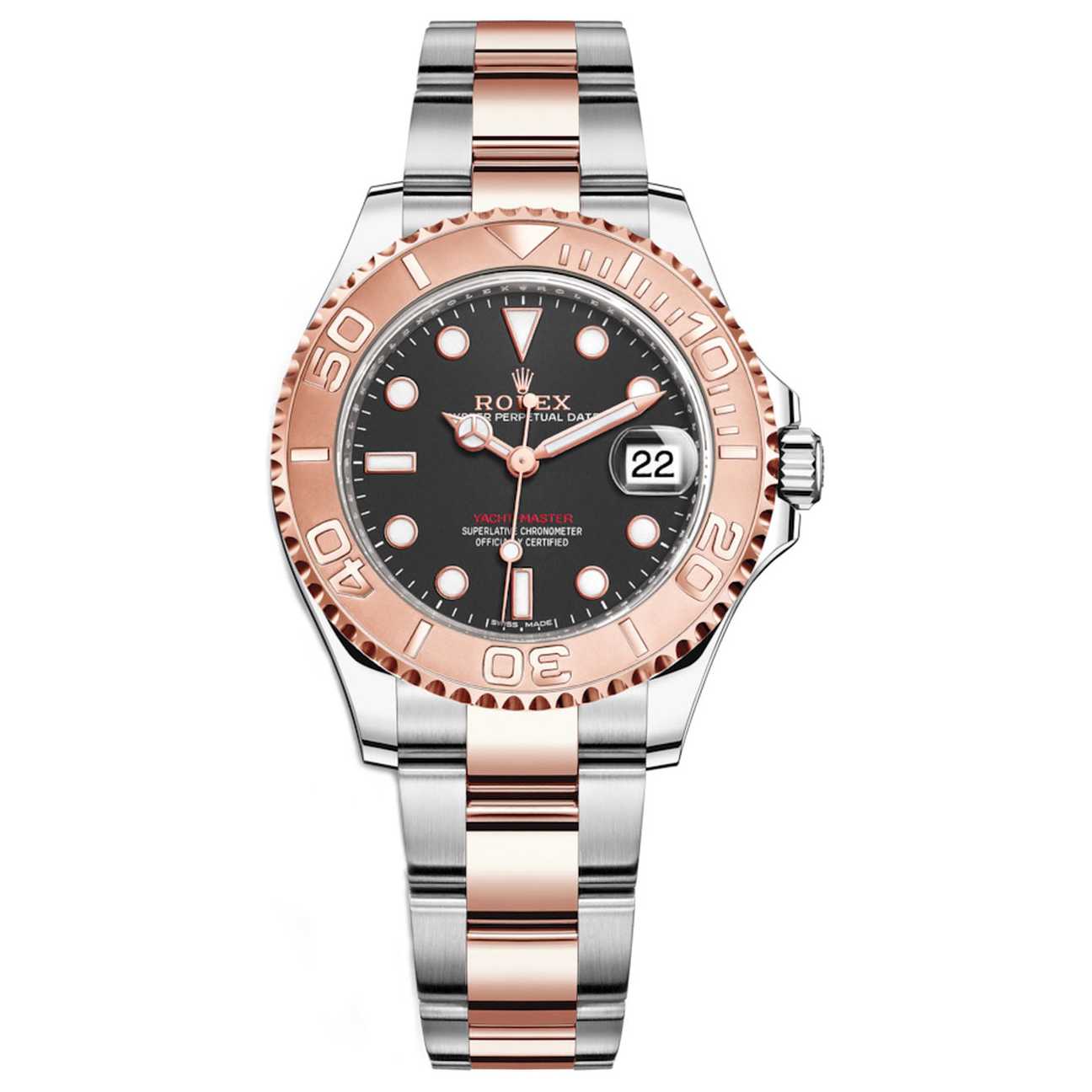 rolex yacht master 37mm rose gold review