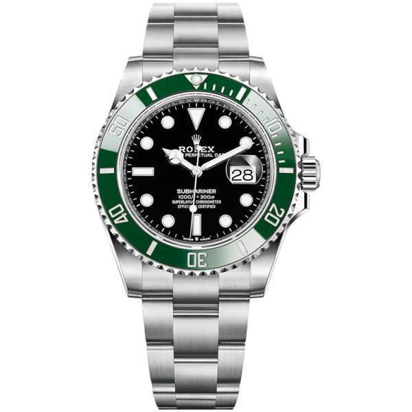 Rolex Oyster Perpetual Submariner Date Steel Green 41mm
