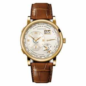 A. Lange & Söhne Lange 1 Time Zone Champagne Dial Yellow Gold