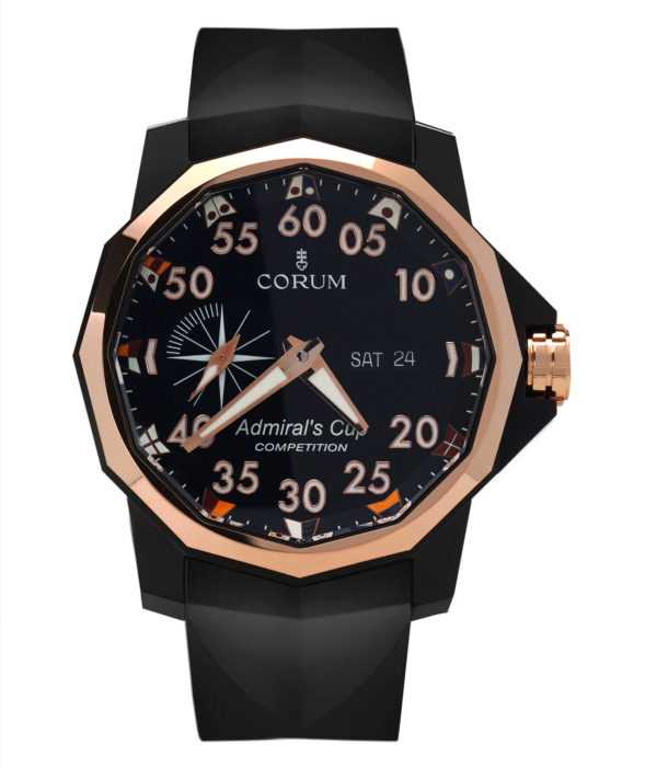 Corum Admiral's Cup Competition 48 Gold Black DLC