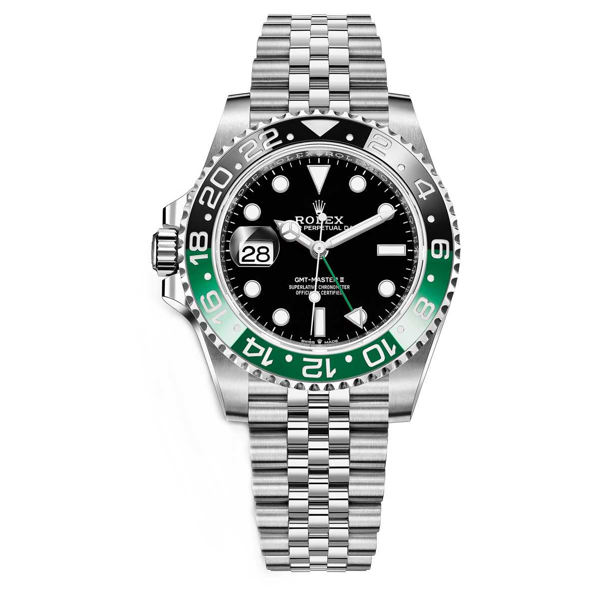Rolex GMT-Master II SPRITE Oyster Black 126720VTNR for $23,560 • Black Tag Watches