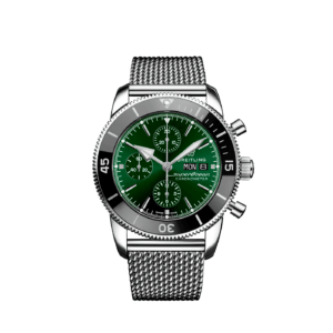 Breitling Superocean Heritage Green Chronograph 44