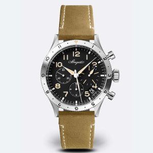 Breguet Type XX Chronographe 2067 Black Stainless Steel Watch