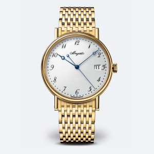 Breguet Classique 5177 White 18K Yellow Gold Watch