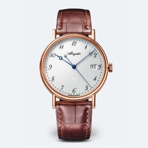 Breguet Classique 5177 Silver 18K Rose Gold Watch