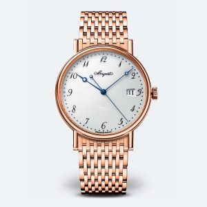 Breguet Classique 5177 White 18K Rose Gold Watch