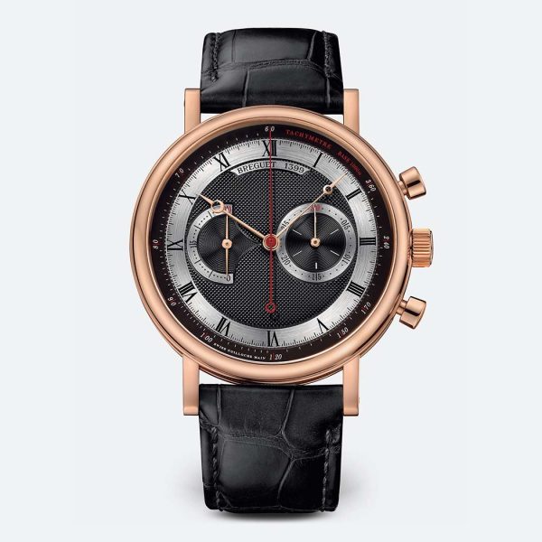Breguet Classique 5287 Black 18K Rose Gold Watch
