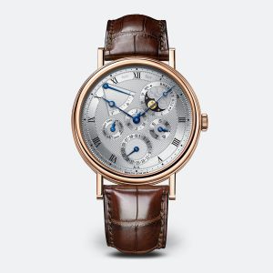 Breguet Classique 5327 Silver 18K Rose Gold Watch