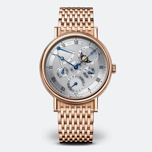 Breguet Classique 5327 Silver 18K Rose Gold Watch