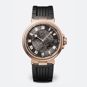 Breguet Marine 5517 Brown 18K Rose Gold Watch