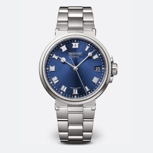 Breguet Marine 5517 Blue Titanium Watch