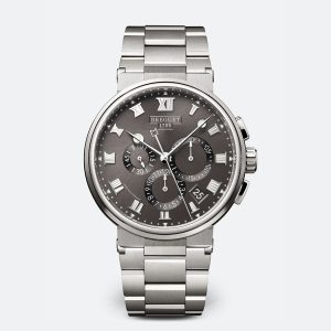 Breguet Marine Chronograph 5527 Grey Titanium Watch