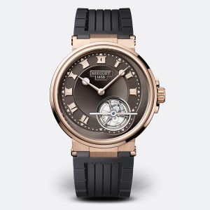 Breguet Marine Tourbillon 5577 Brown 18K Rose Gold Watch