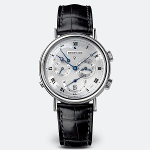 Breguet Classique Le Réveil du Tsar 5707 Silver 18K White Gold Watch