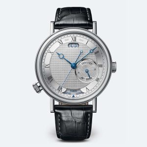 Breguet Classique Hora Mundi 5727 Silver 18K White Gold Watch