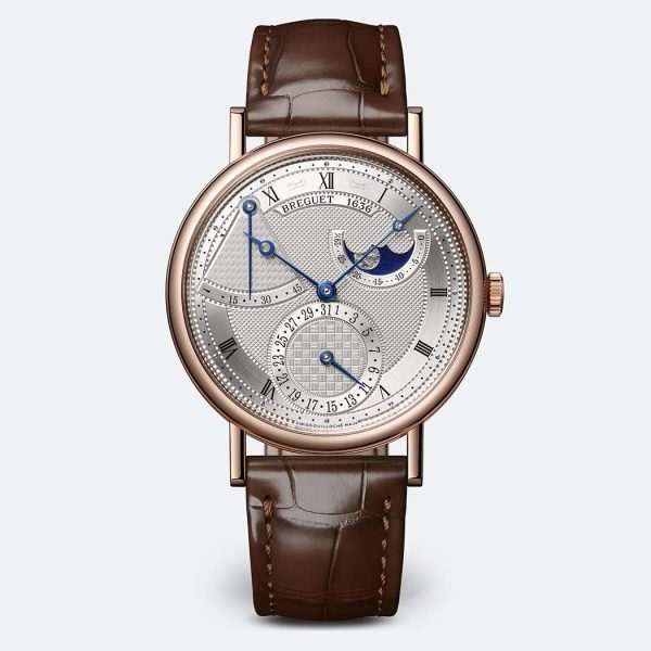 Breguet Classique 7137 Silver 18K Rose Gold Watch