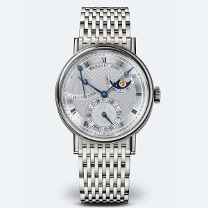 Breguet Classique 7137 Silver 18K White Gold Watch