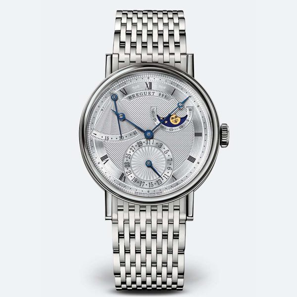 Breguet Classique 7137 Silver 18K White Gold Watch