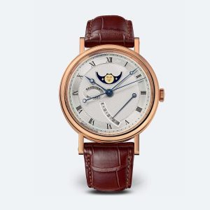 Breguet Classique 7787 Silver 18K Rose Gold Watch