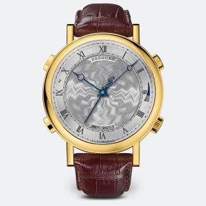 Breguet Classique La Musicale 7800 Silver 18K Yellow Gold Watch