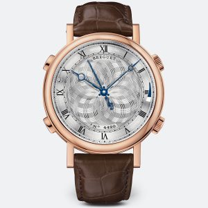 Breguet Classique La Musicale 7800 Silver 18K Rose Gold Watch