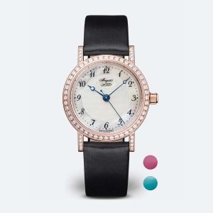 Breguet Classique 8068 Silver 18K Rose Gold Watch