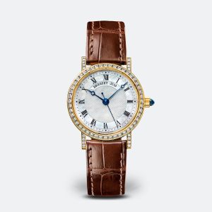 Breguet Classique 8068 White 18K Yellow Gold Watch