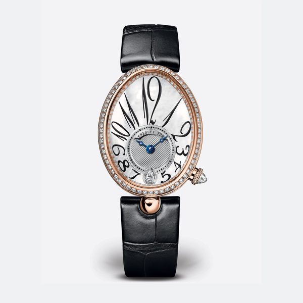 Breguet Reine de Naples 8918 White 18K Rose Gold Watch