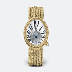 Breguet Reine de Naples 8918 White 18K Yellow Gold Watch