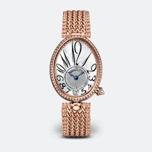 Breguet Reine de Naples 8918 White 18K Rose Gold Watch