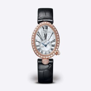 Breguet Reine de Naples 8928 White 18K Rose Gold Watch