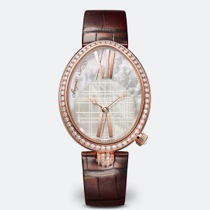 Breguet Reine de Naples 8965 White 18K Rose Gold Watch