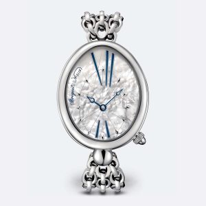 Breguet Reine de Naples 8967 Silver Stainless Steel Watch