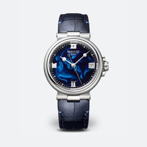 Breguet Marine Dame 9517 Blue Stainless Steel Watch