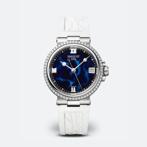 Breguet Marine Dame 9518 Blue Stainless Steel Watch