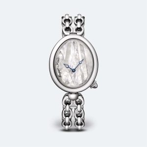 Breguet Reine de Naples 9807 White Stainless Steel Watch