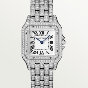 Cartier Panthère de Cartier Medium Silver 18K White Gold Watch