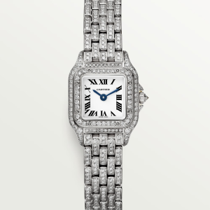 Cartier Panthère de Cartier Mini Silver 18K White Gold Watch